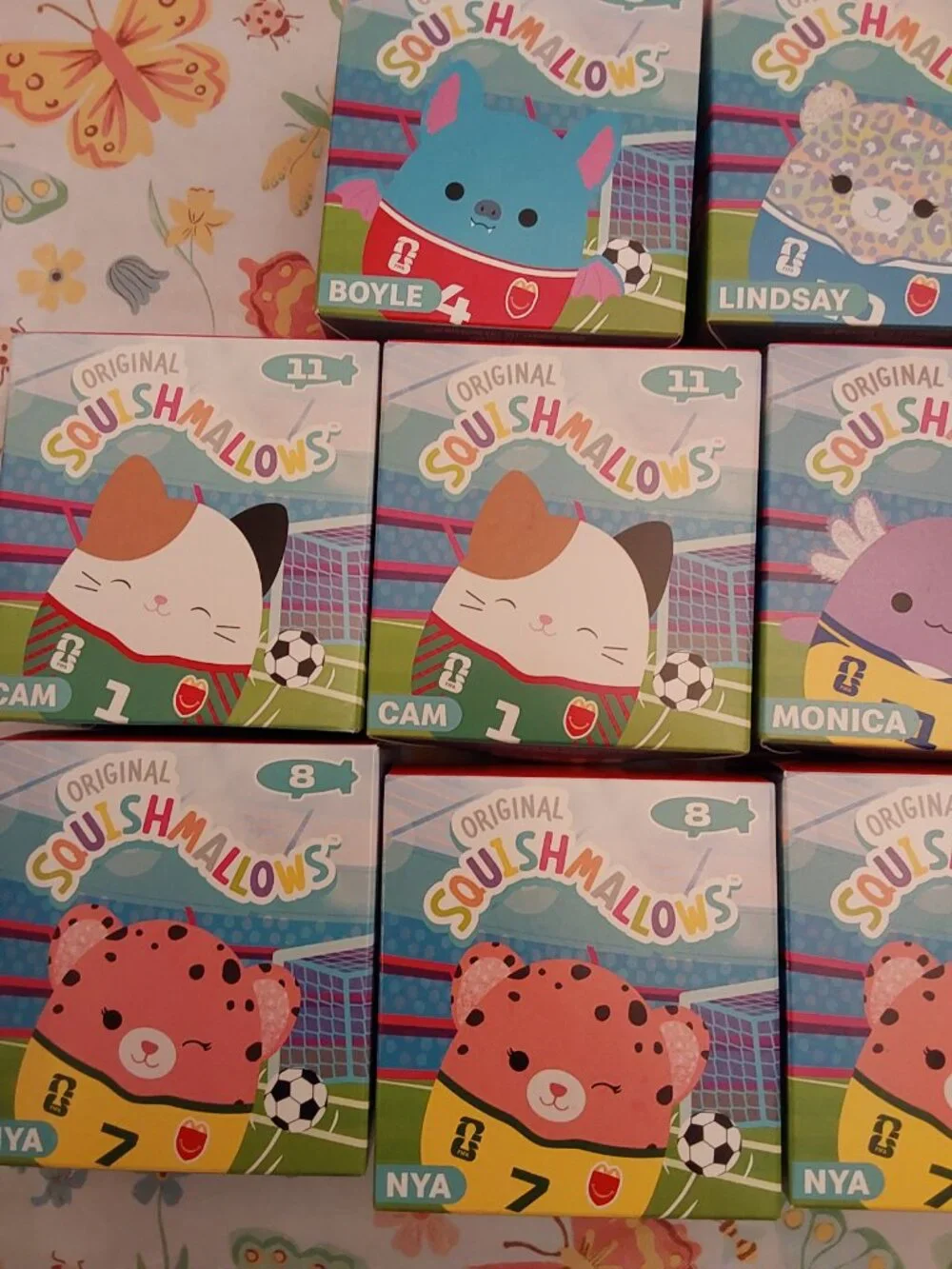 12 new in boxes, McDonald's Squishmallows